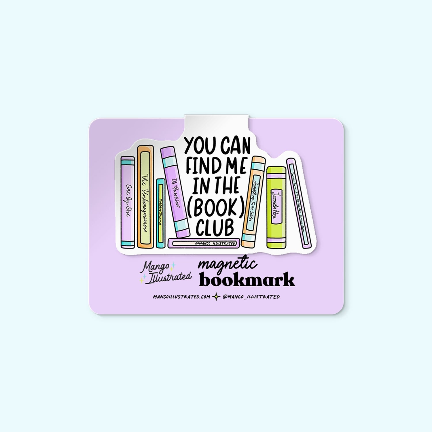 In the Book Club magnetic bookmark