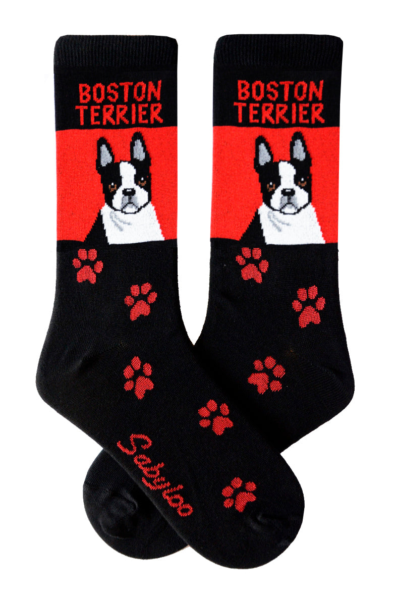 Boston Terrier Dog Socks