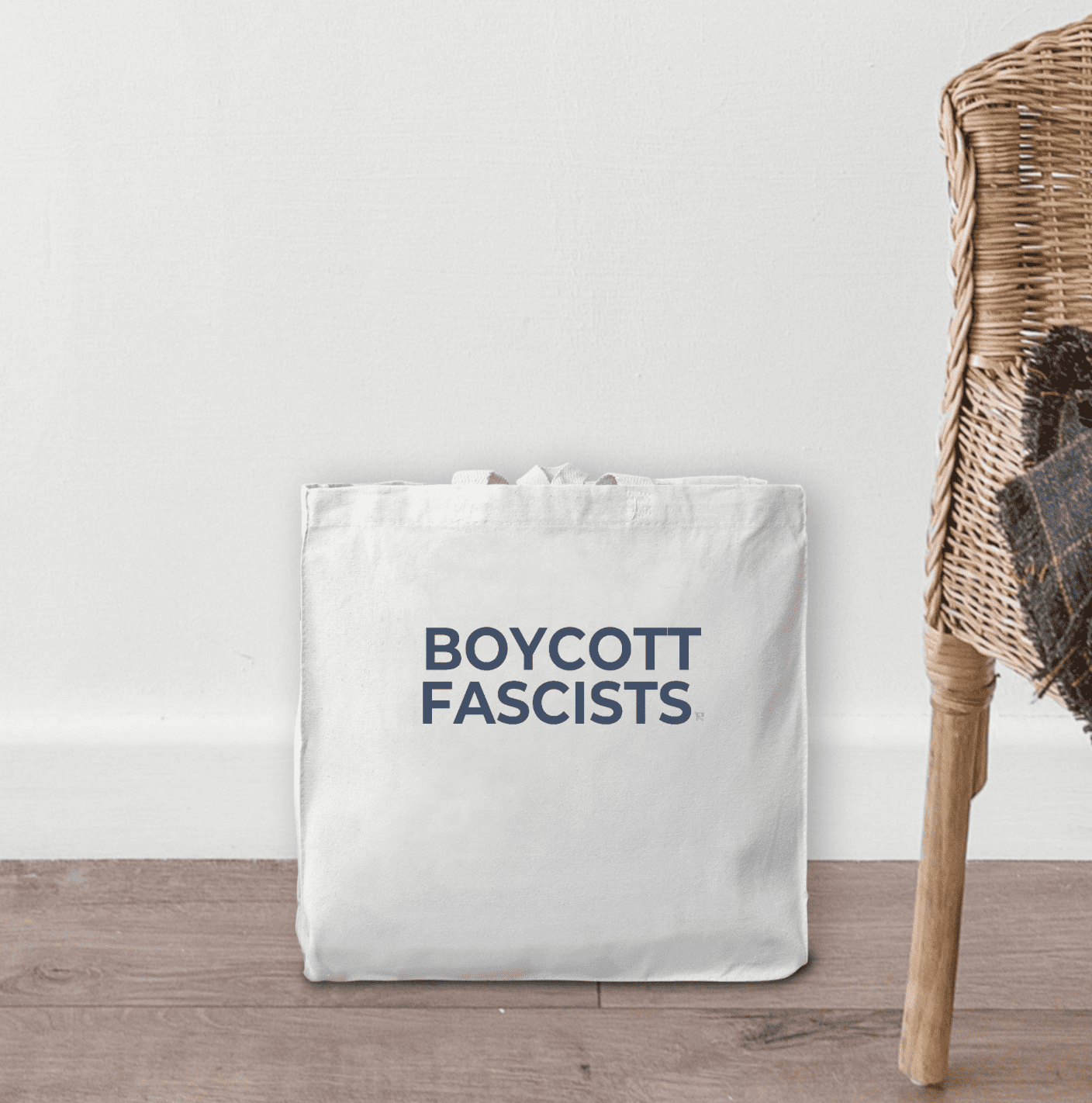 Boycott Fascists Tote