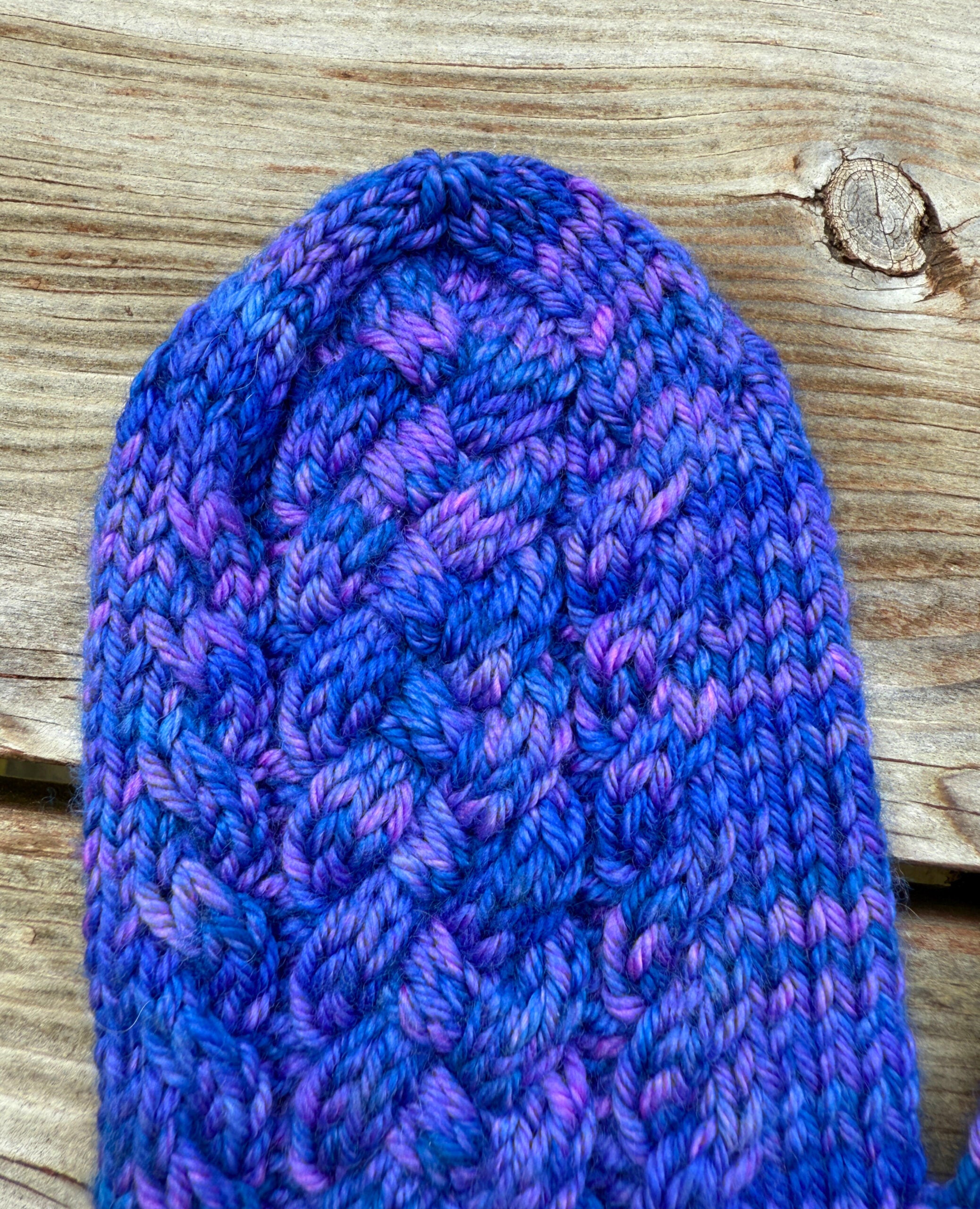 Braided River Mittens // Knitting PDF Pattern
