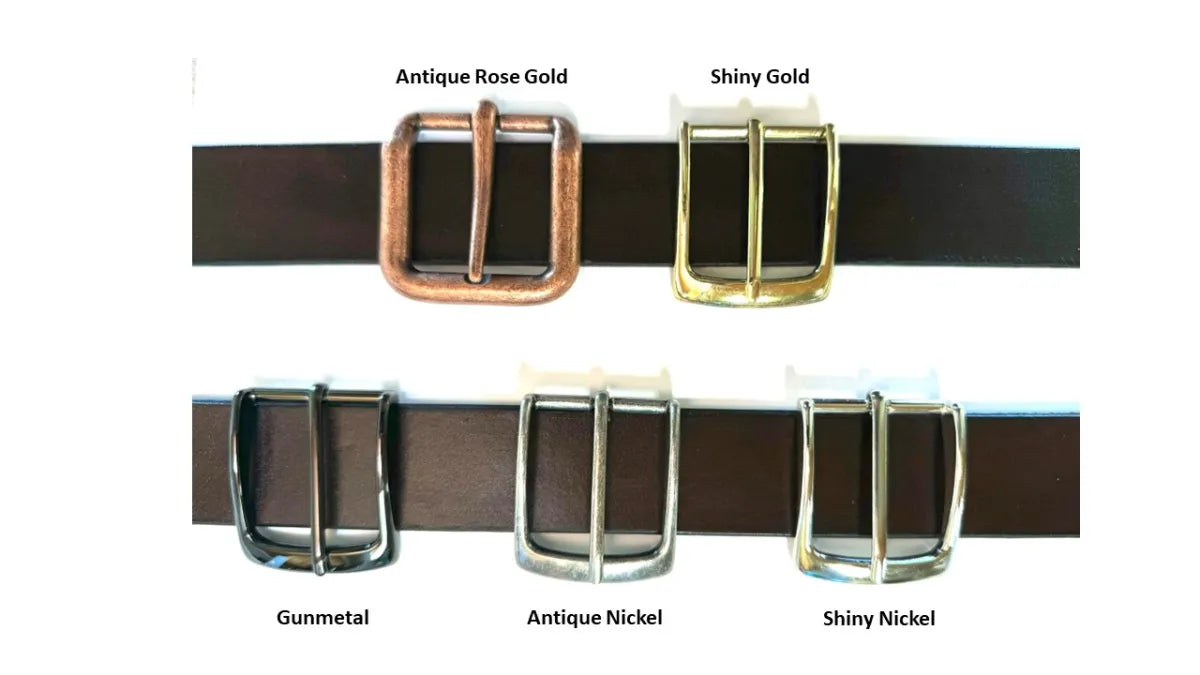 Handmade Classic 1.5 Inch Leather Belt