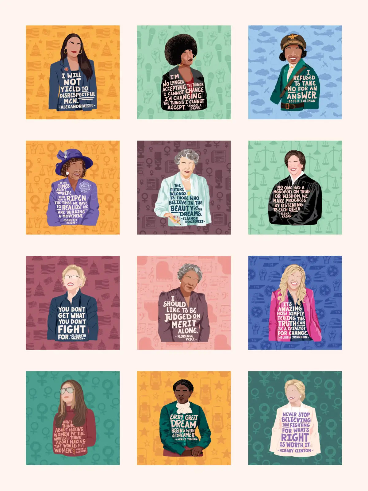Quotes by Iconic Women Coaster