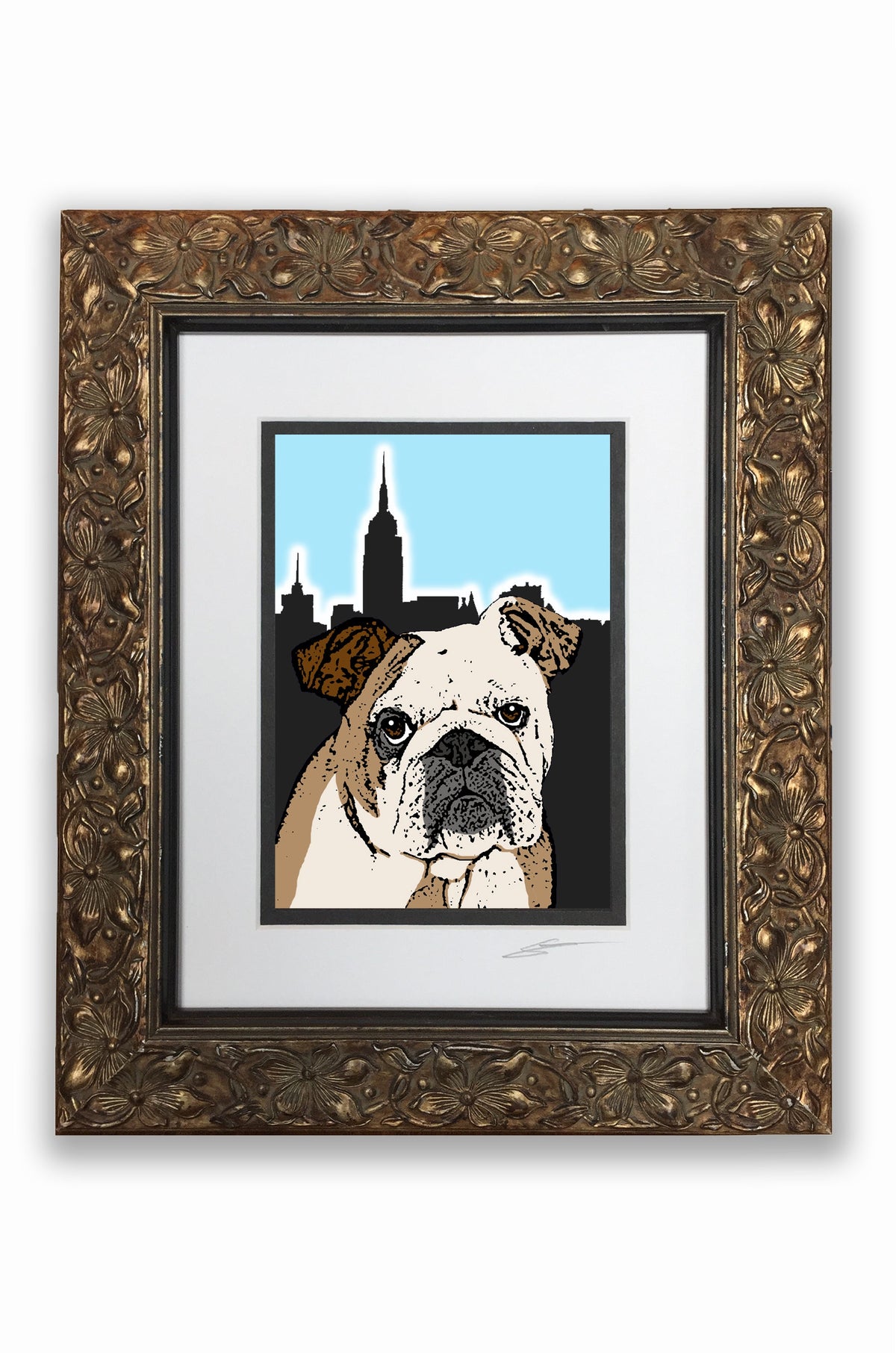 Bulldog Pupart Portrait