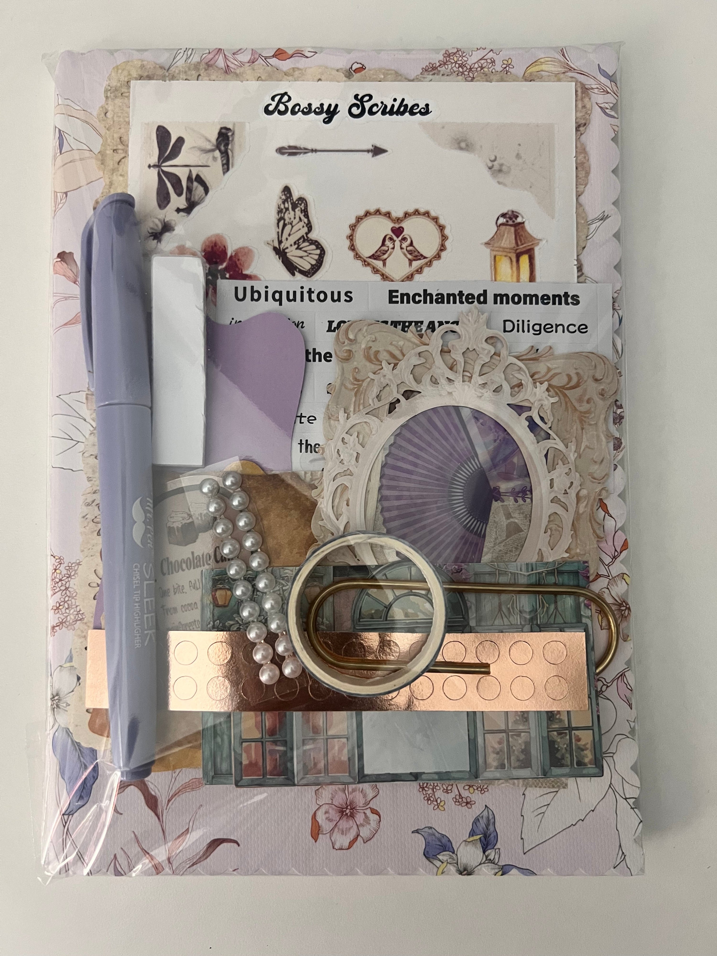 Journaling Kit | Themed Stationery Gift Set for Women | Bossy Scribes