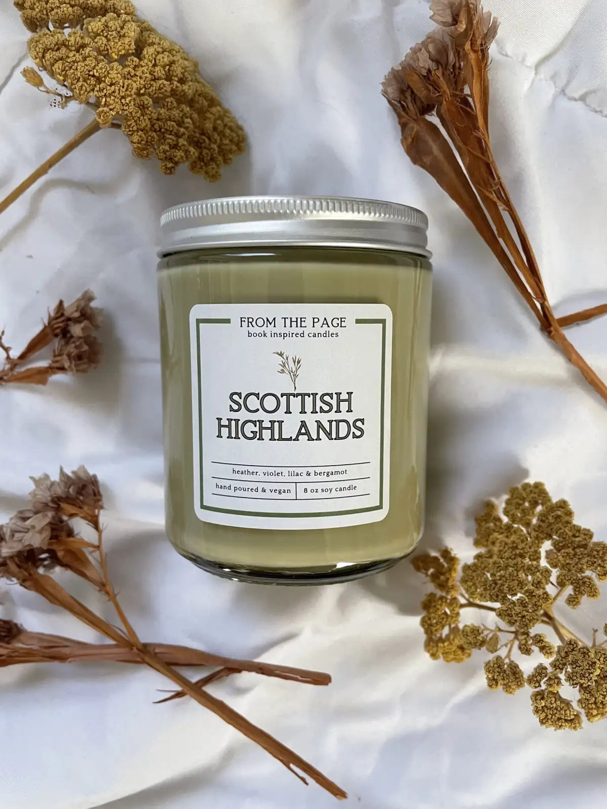 Scottish Highlands | 8 oz Bookish Candle