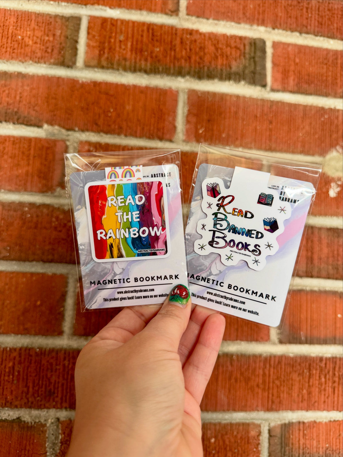 Read the Rainbow Magnetic Bookmark