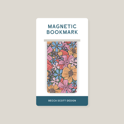 State Flowers Magnetic Bookmark