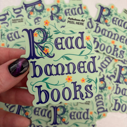 Sticker with &