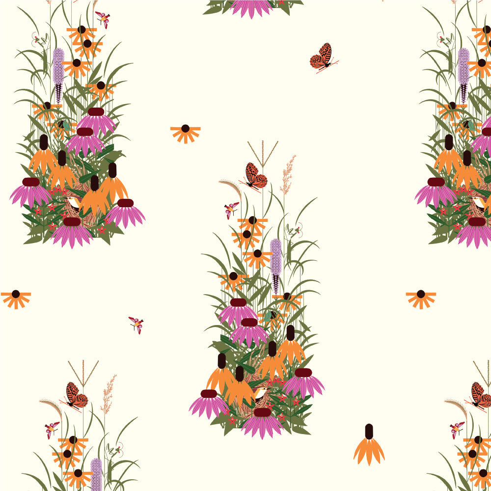 Wildflowers Organic Cotton Poplin