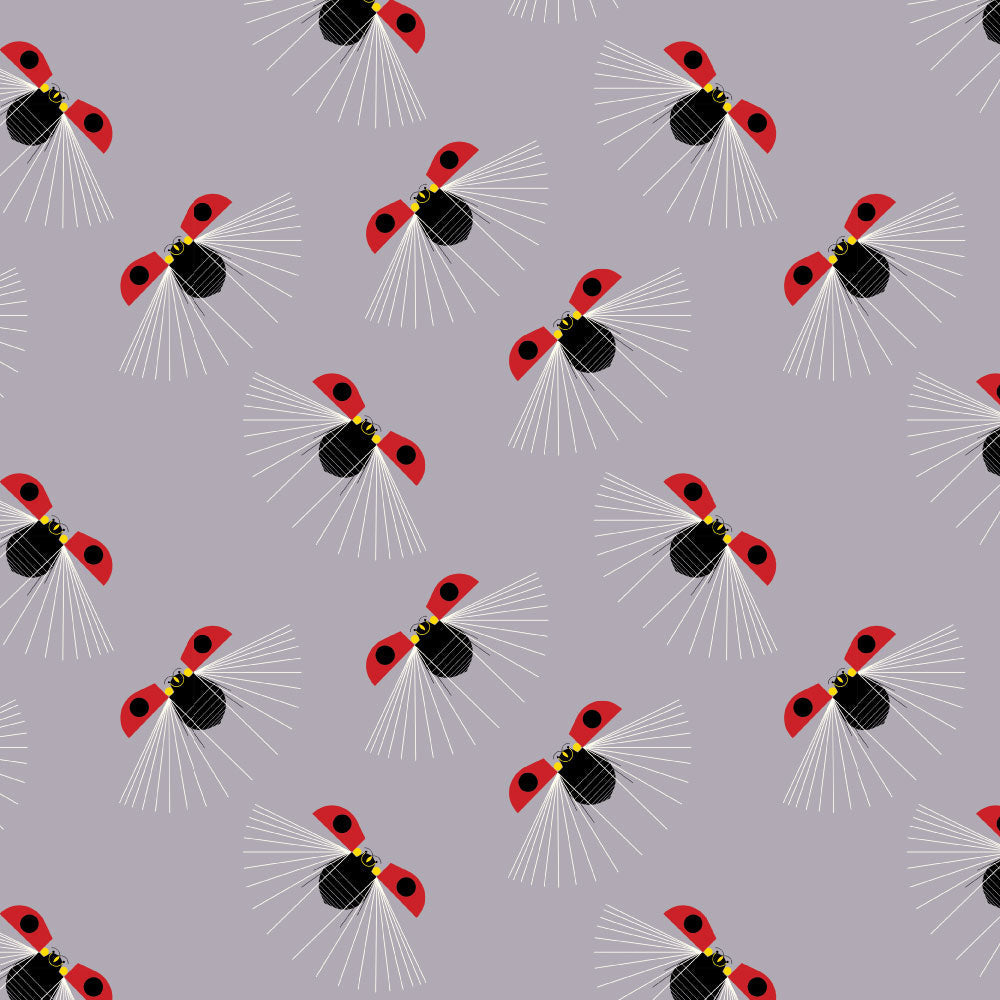 Ladybug Flight Organic Cotton Poplin