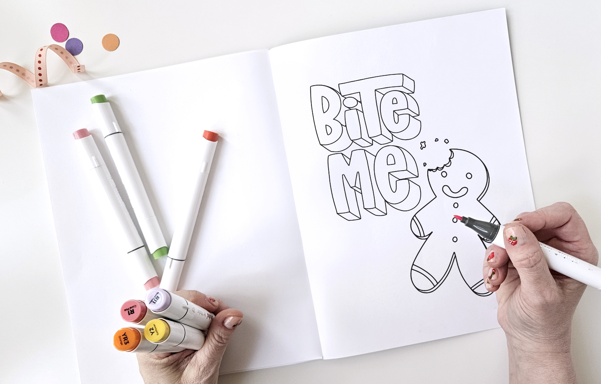 CUTE AF ADULT COLORING BOOK - FUNNY. BOLD, AND EASY DESIGNS FOR ADULTS AND SENIORS - NO AI