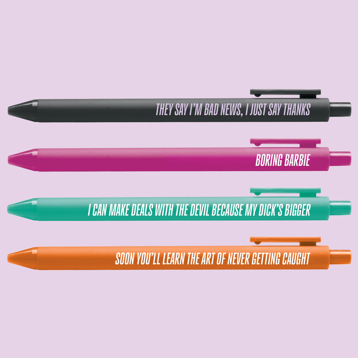 CANCELLED! Pen Set detail — They say I&