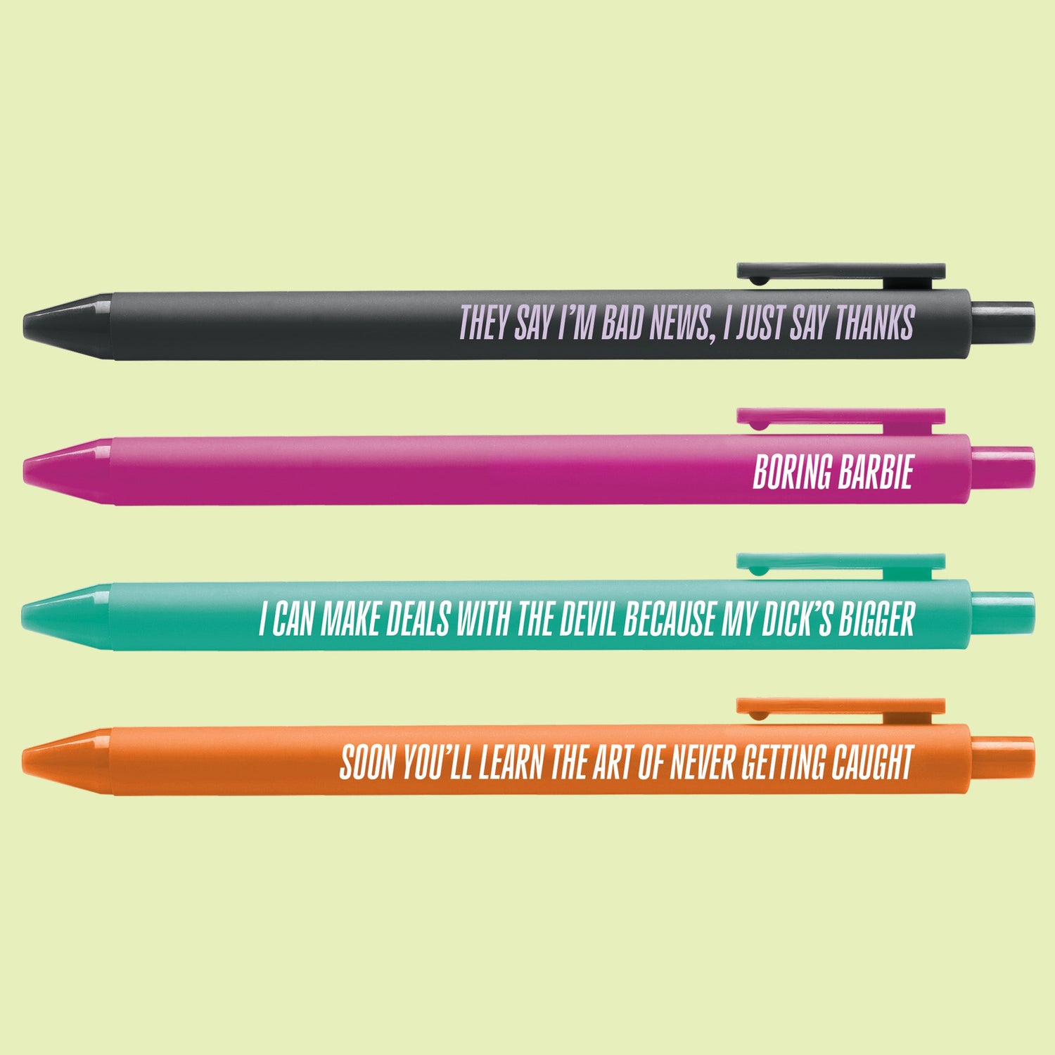 CANCELLED! Pen Set styled — music era desk gift pen set by MangoIllustrated