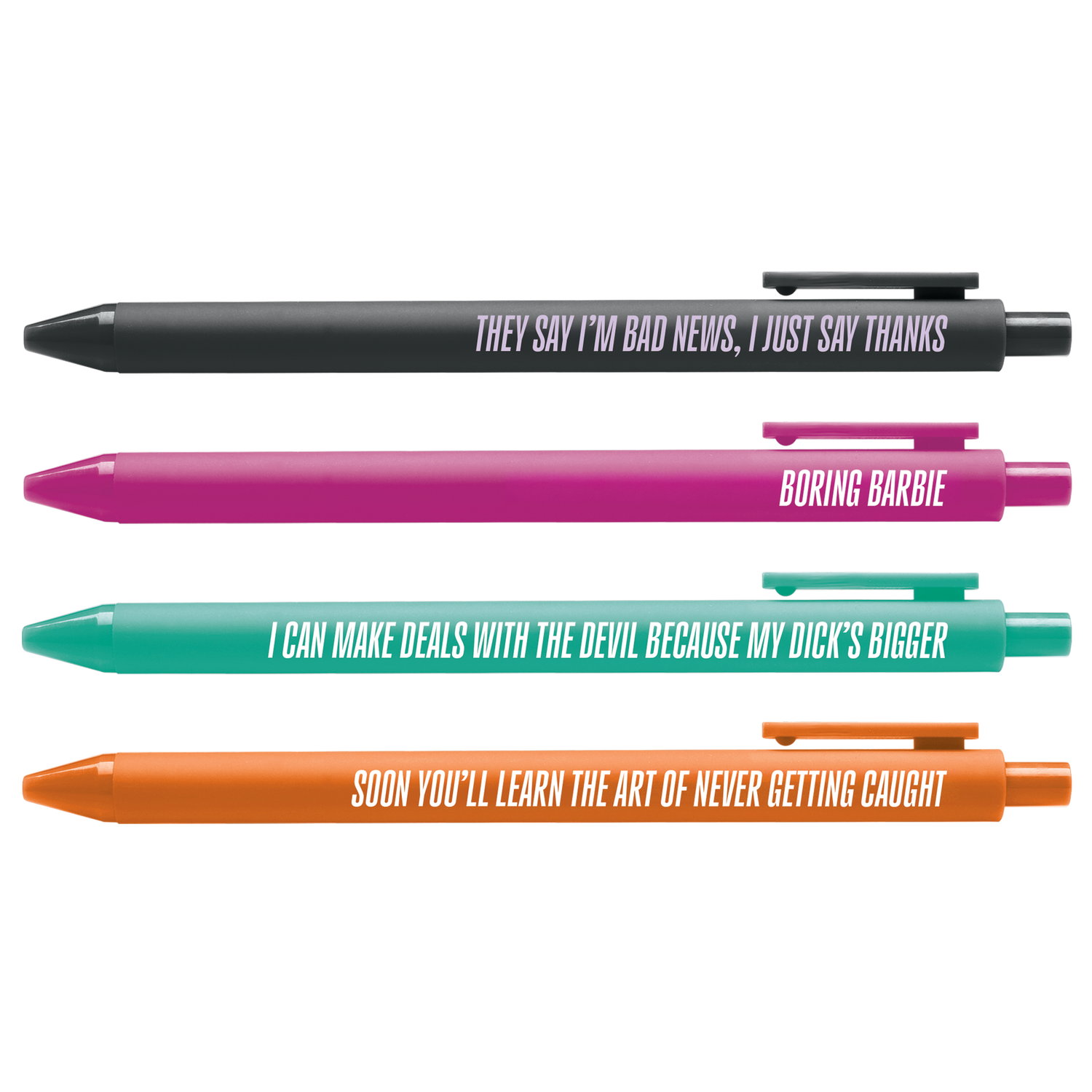 CANCELLED! Pen Set flat lay — Showgirl era illustrated pen set by MangoIllustrated