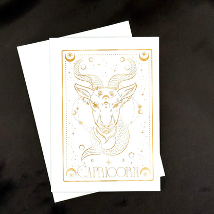 Personalized Zodiac Birthday Card 5x7