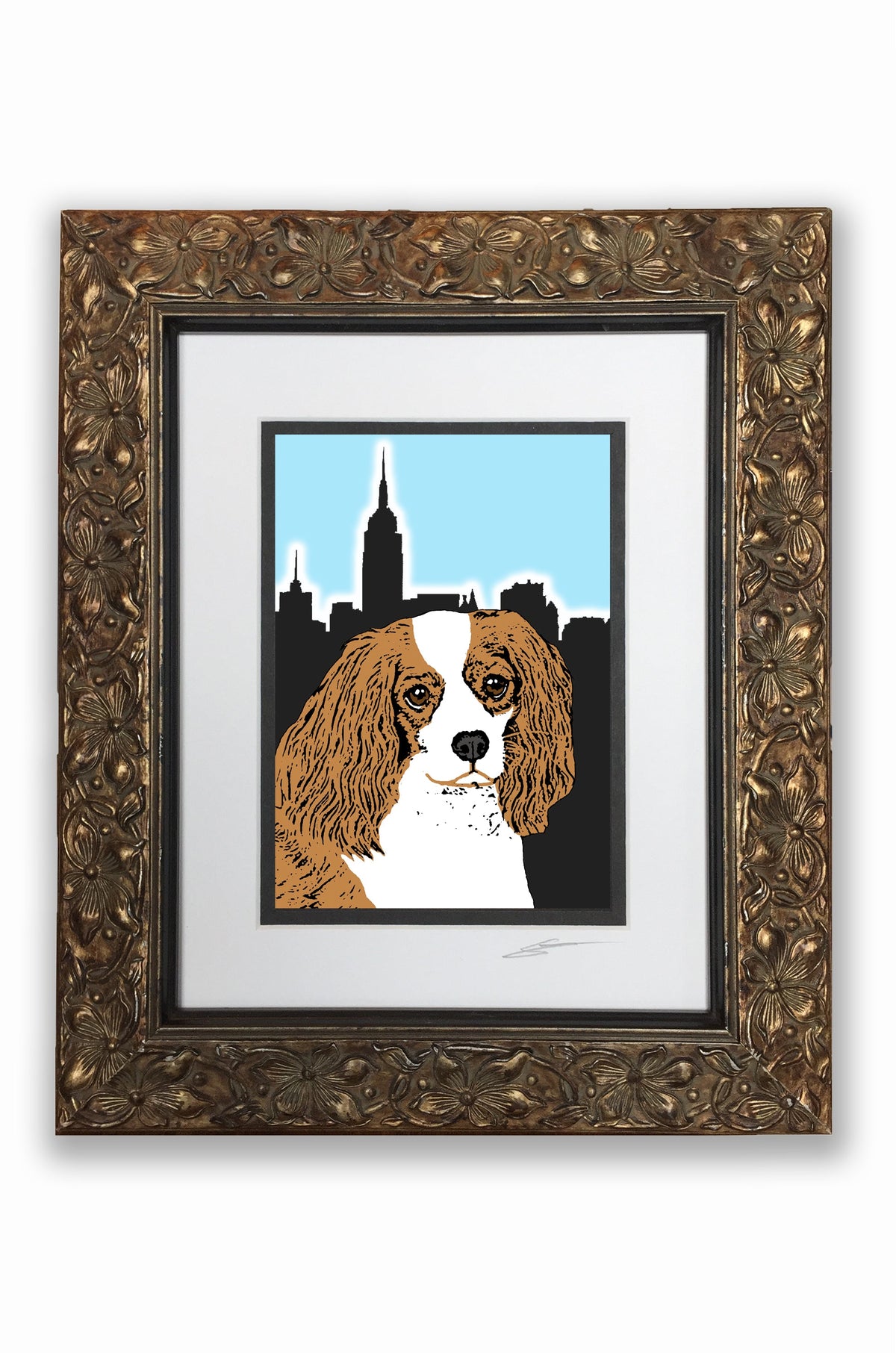 Cavalier Brown Pupart Portrait