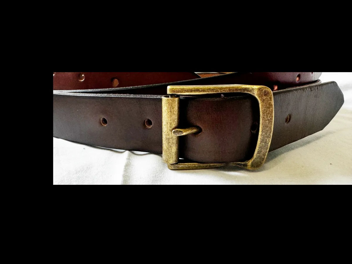 Handmade Classic 1.5 Inch Leather Belt