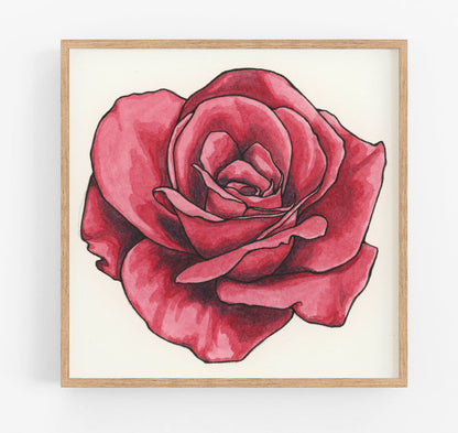 Rose Print