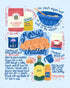 A recipe print for making Morris&
