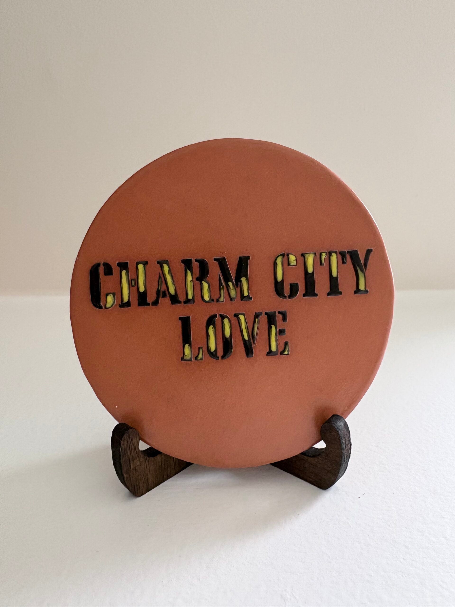 Baltimore City themed coasters