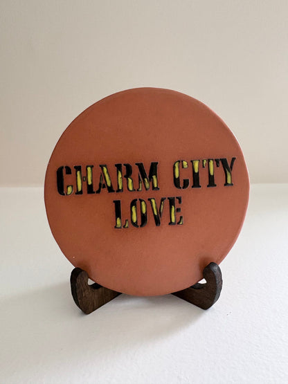 Baltimore City themed coasters