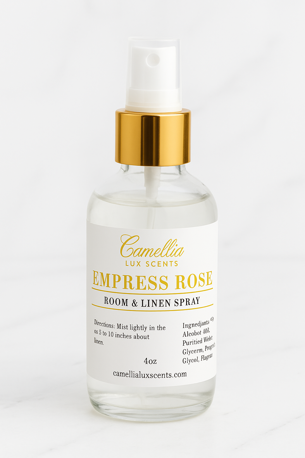 Room &amp; Linen spray by Camellia Lux Scents