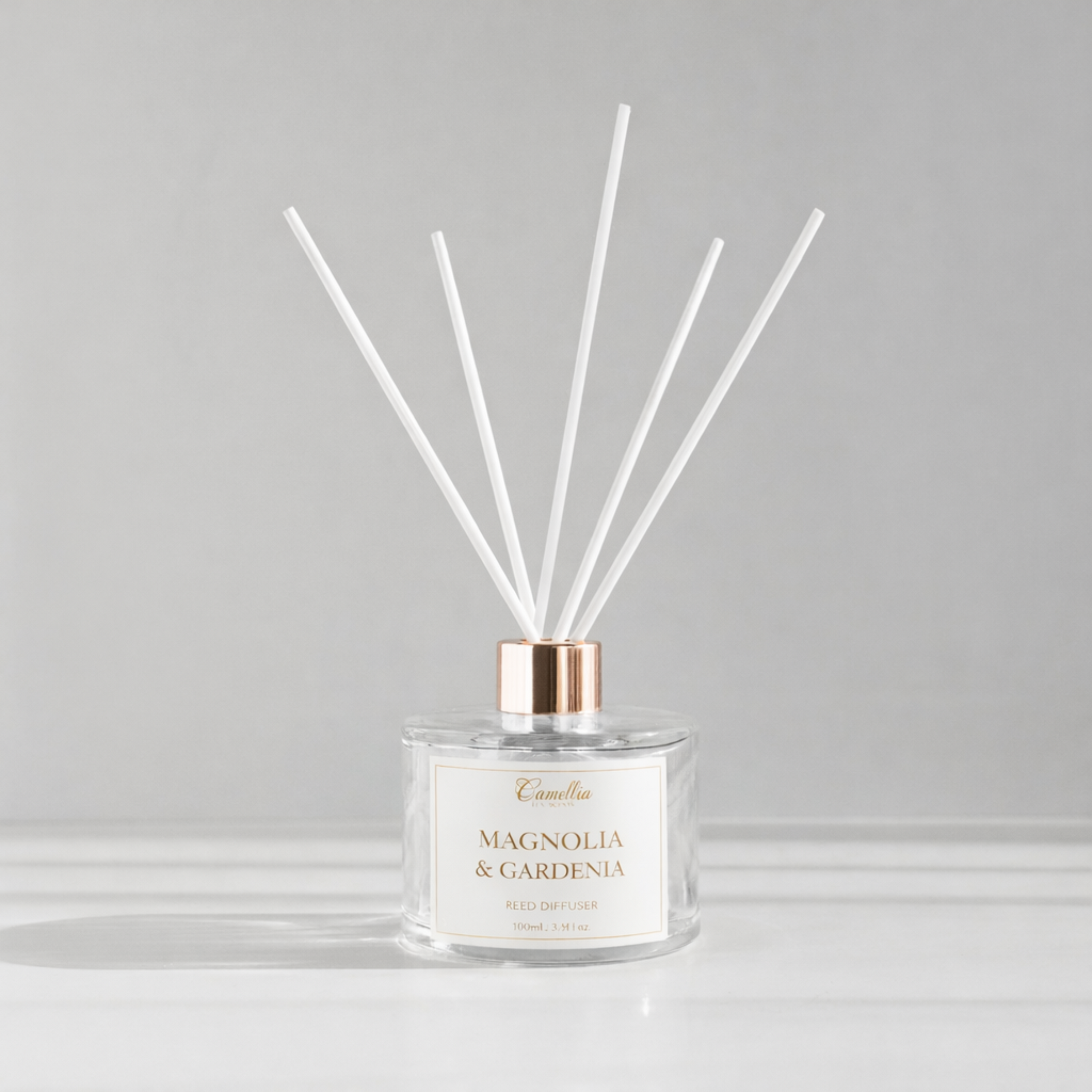 Magnolia &amp; Gardenia Reed Diffuser  by Camellia Lux Scents