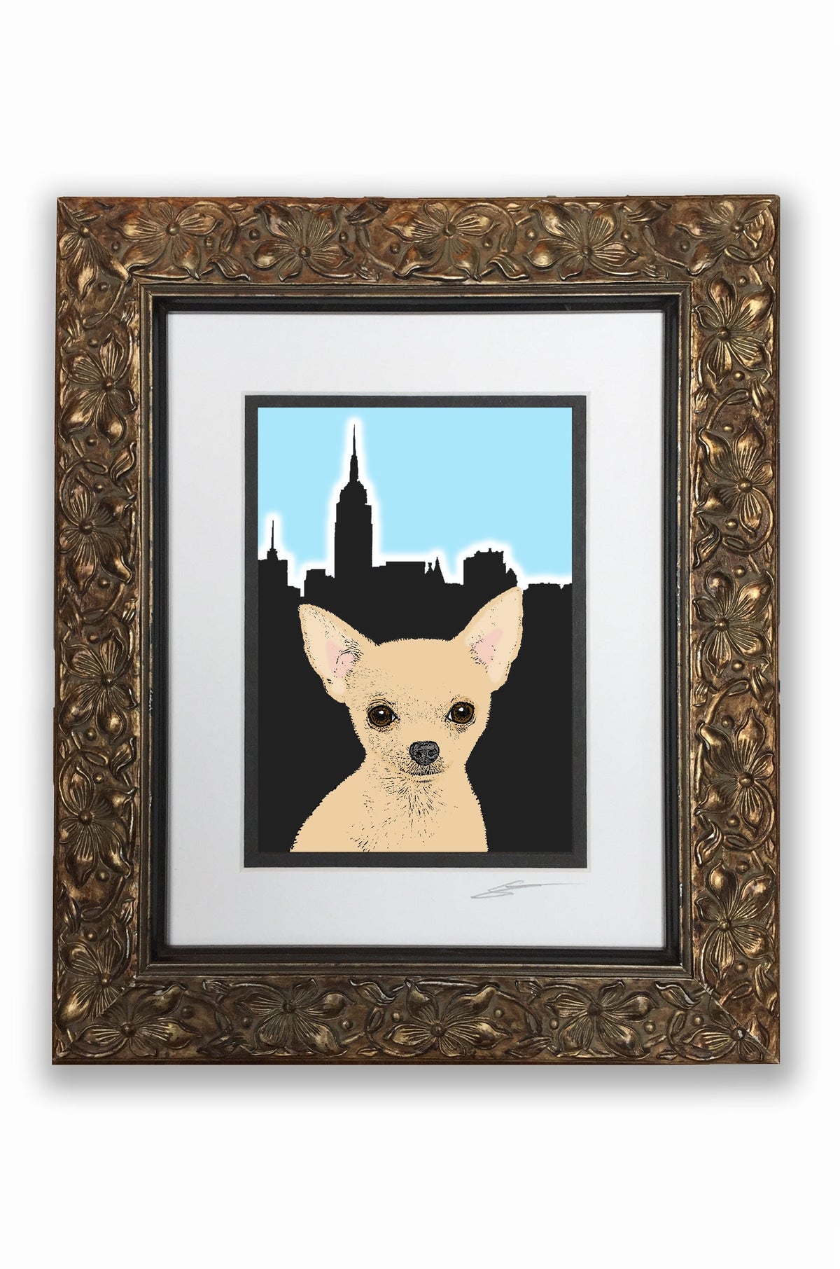 Chihuahua Tan Pupart Portrait