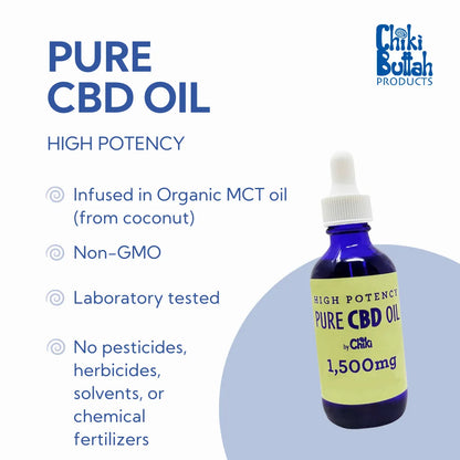 3000mg High Potency Pure CBD Oil by Chiki