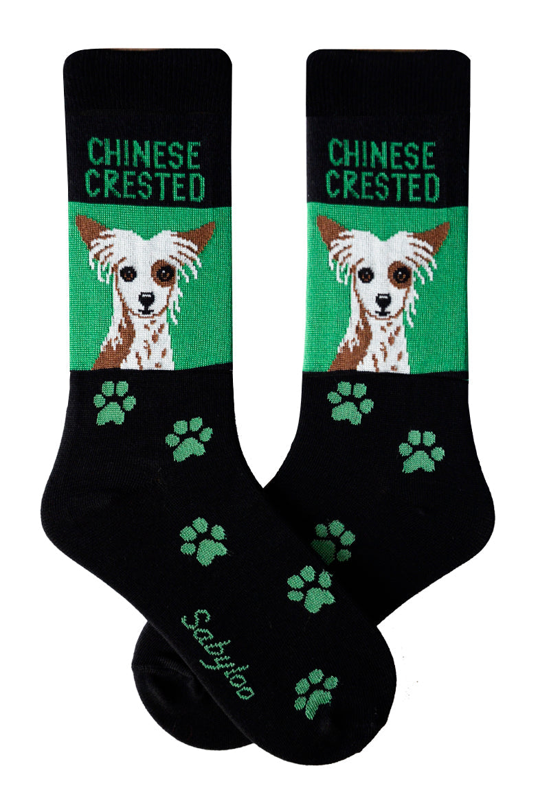 Chinese Crested Dog Socks