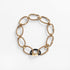 Circe handmade beige and black rope looped necklace by Pichulik, sustainable ethical artisan jewelry brand, fair trade Cape Town South Africa