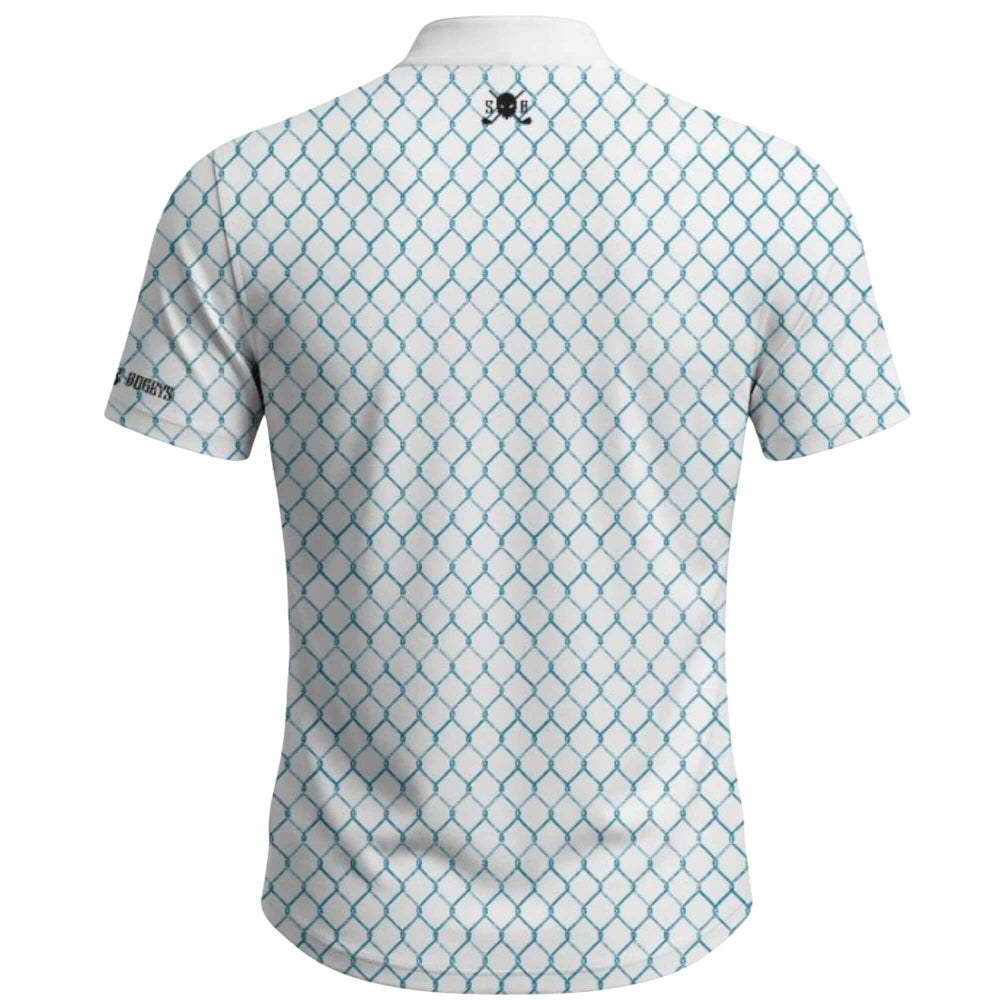 Clean Slate Blade Collar Golf Polo - Skull &amp; Bogeys Golf Co.