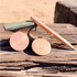 Copper Caddie Kit - Handmade Challenge Coin and Divot Repair Tool - Skull & Bogeys Golf Co.