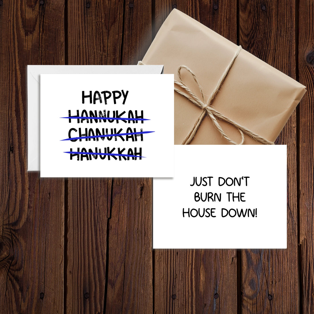 Funny Hannukah Greeting Card