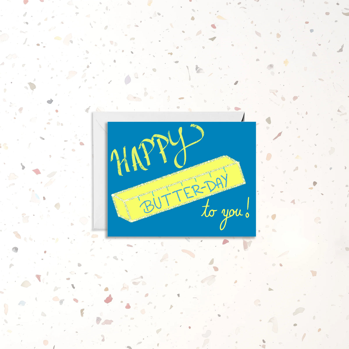 Butter Birthday Greeting Card