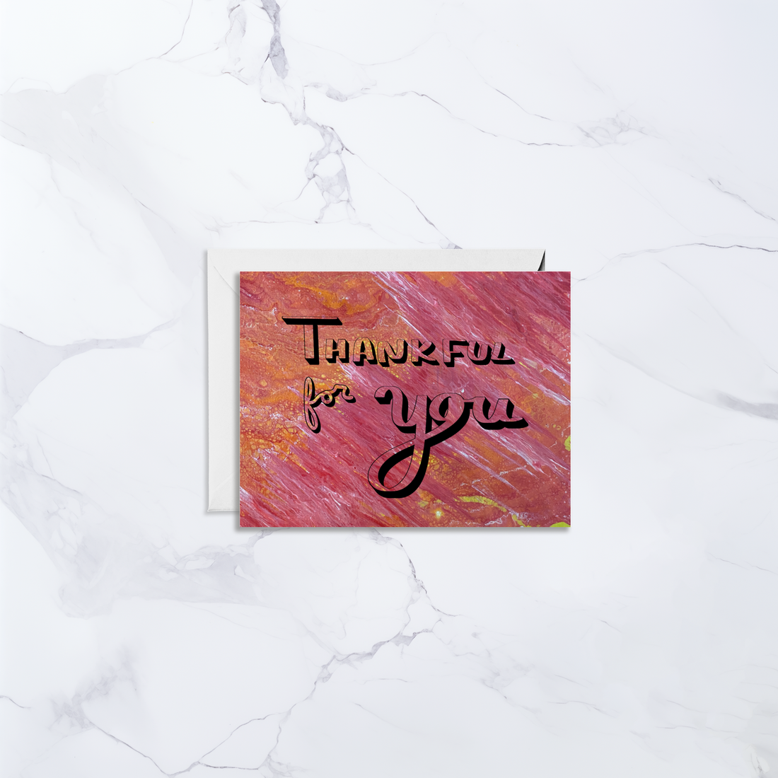 Thankful for You Greeting Card