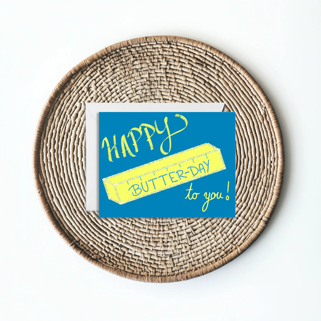 Butter Birthday Greeting Card