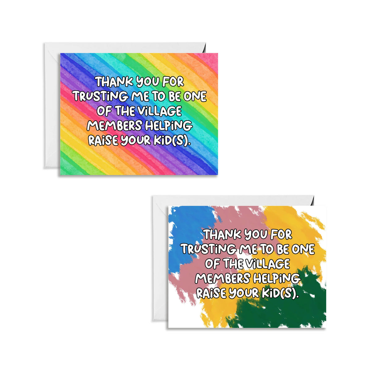 It Takes A Village Thank You Card