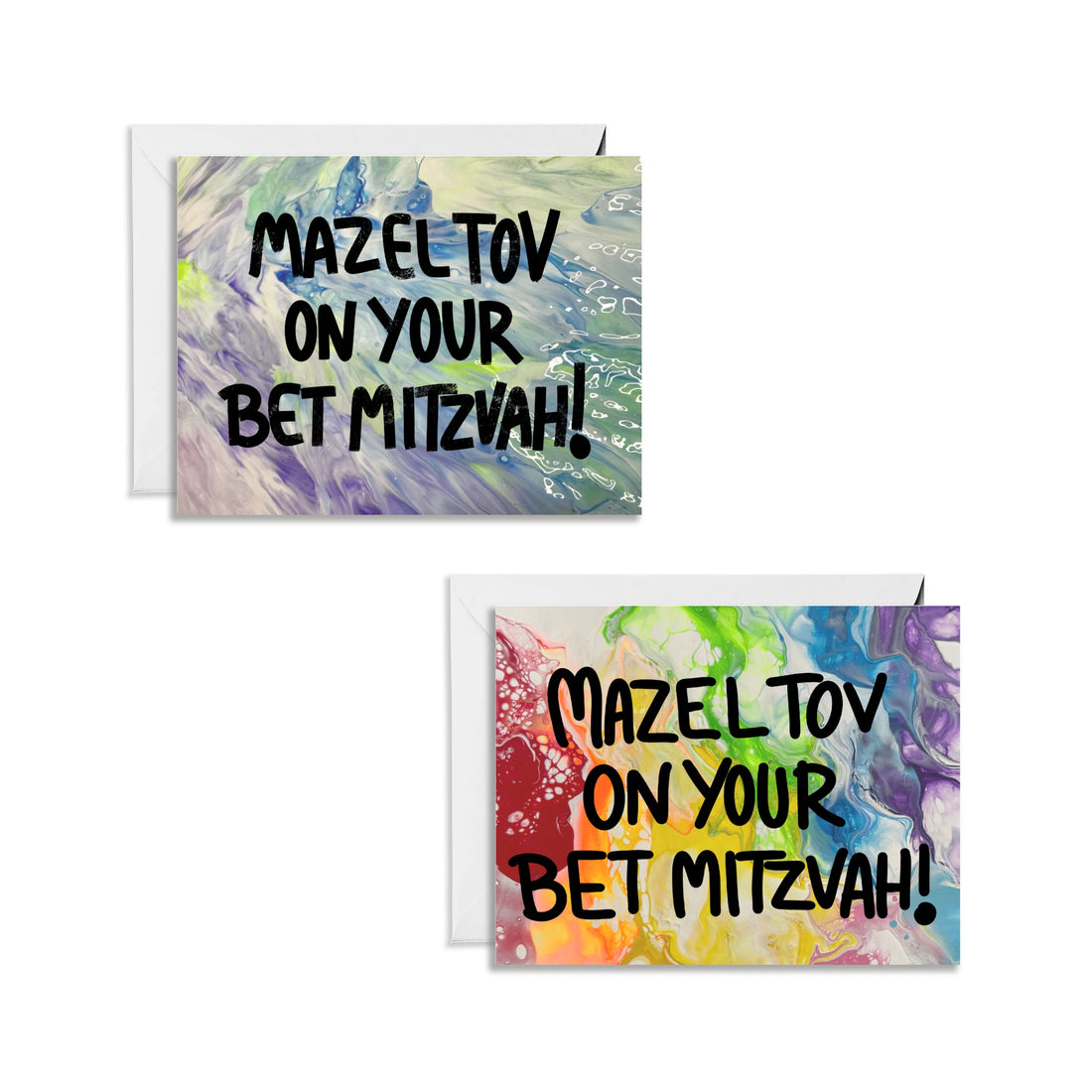 Mazel Tov on your Bet Mitzvah Greeting Card