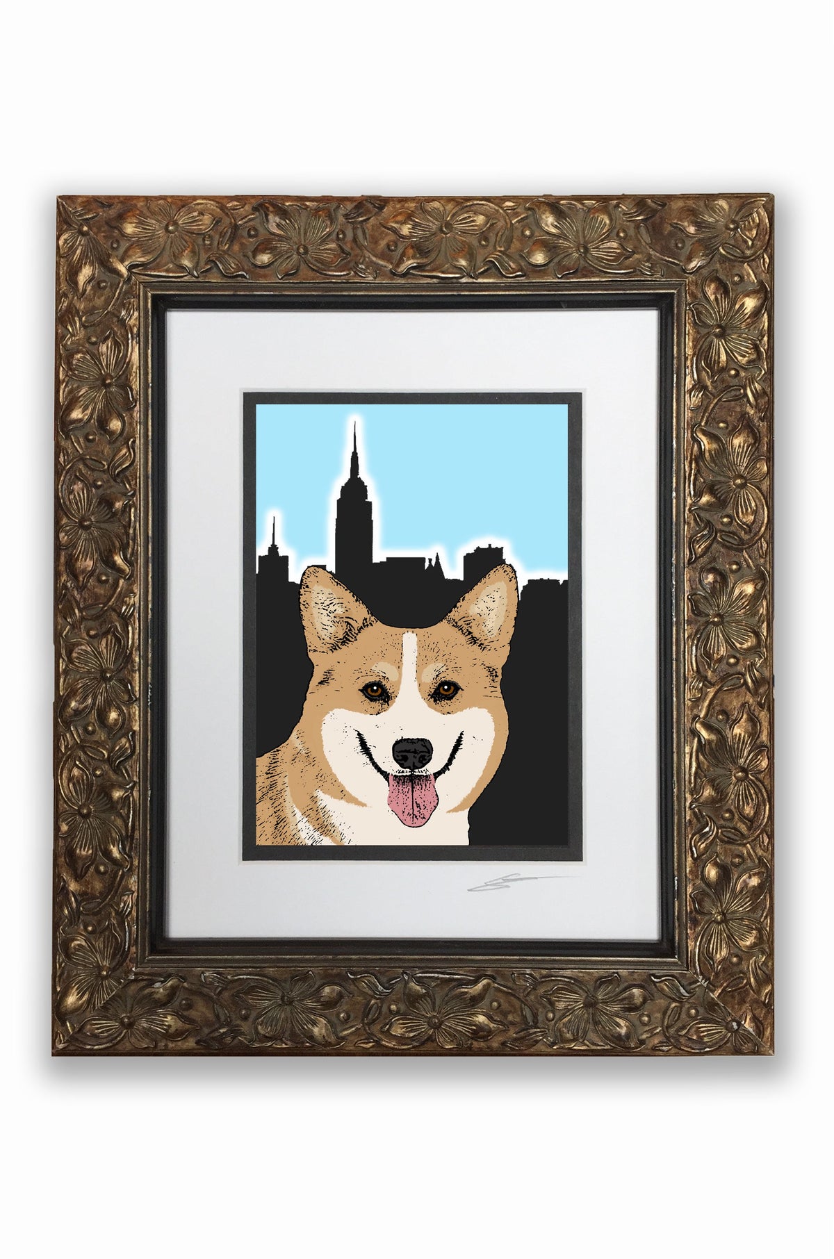 Corgi Pupart Portrait