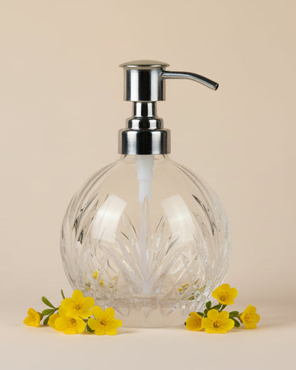 Crystal Clear Liquid Soap Dispenser