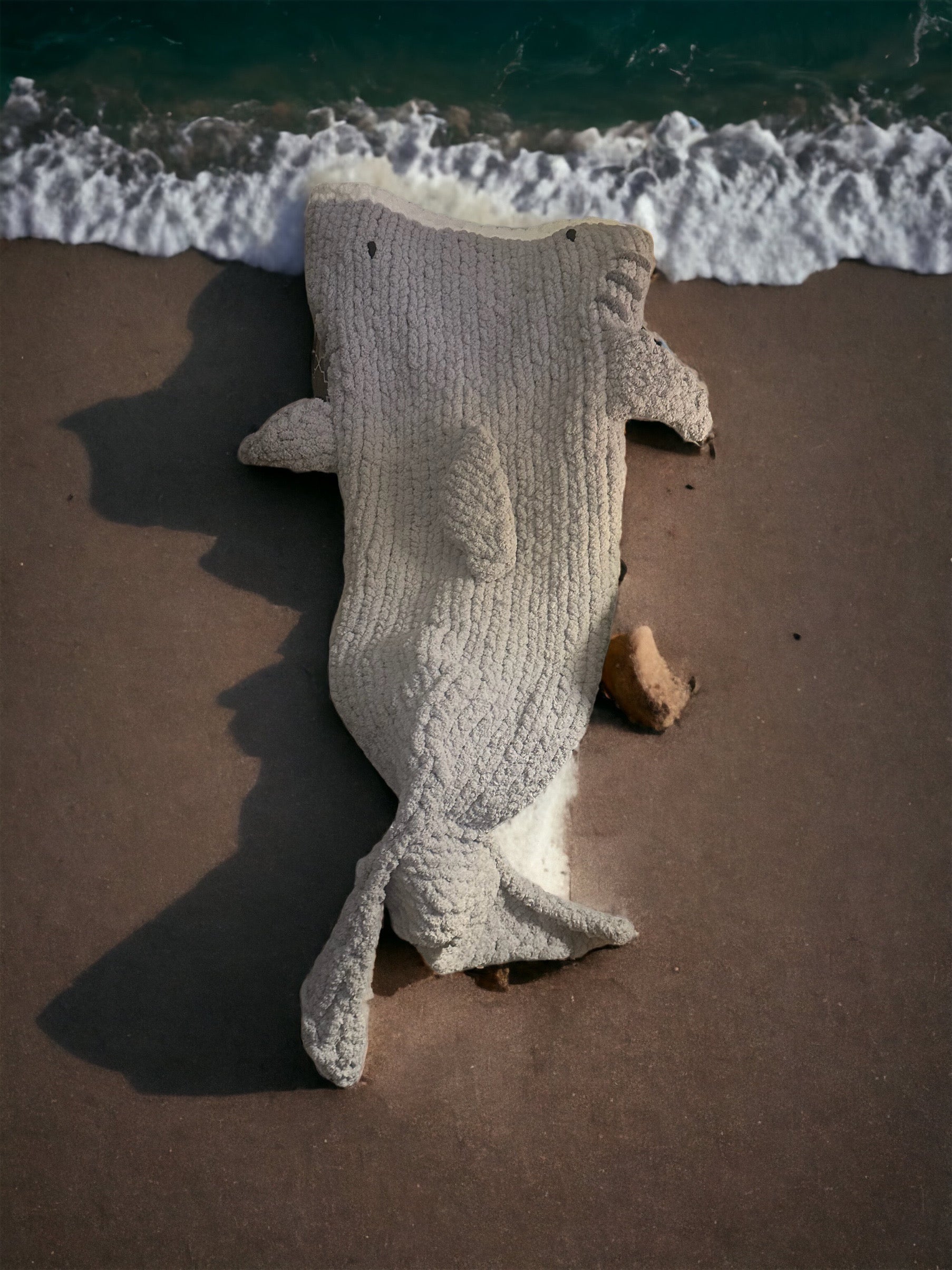 Two-in-One Chunky Shark Sleeping Bag Tutorial – Beginner Friendly Patterns for Kids &amp; Adults