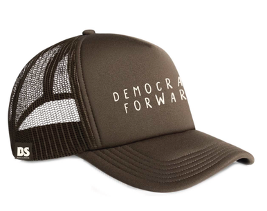 Democracy Forward + BS Records Embroidered Trucker Hat (Limited Edition)