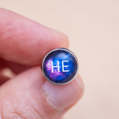 queer pronoun jewelry earrings