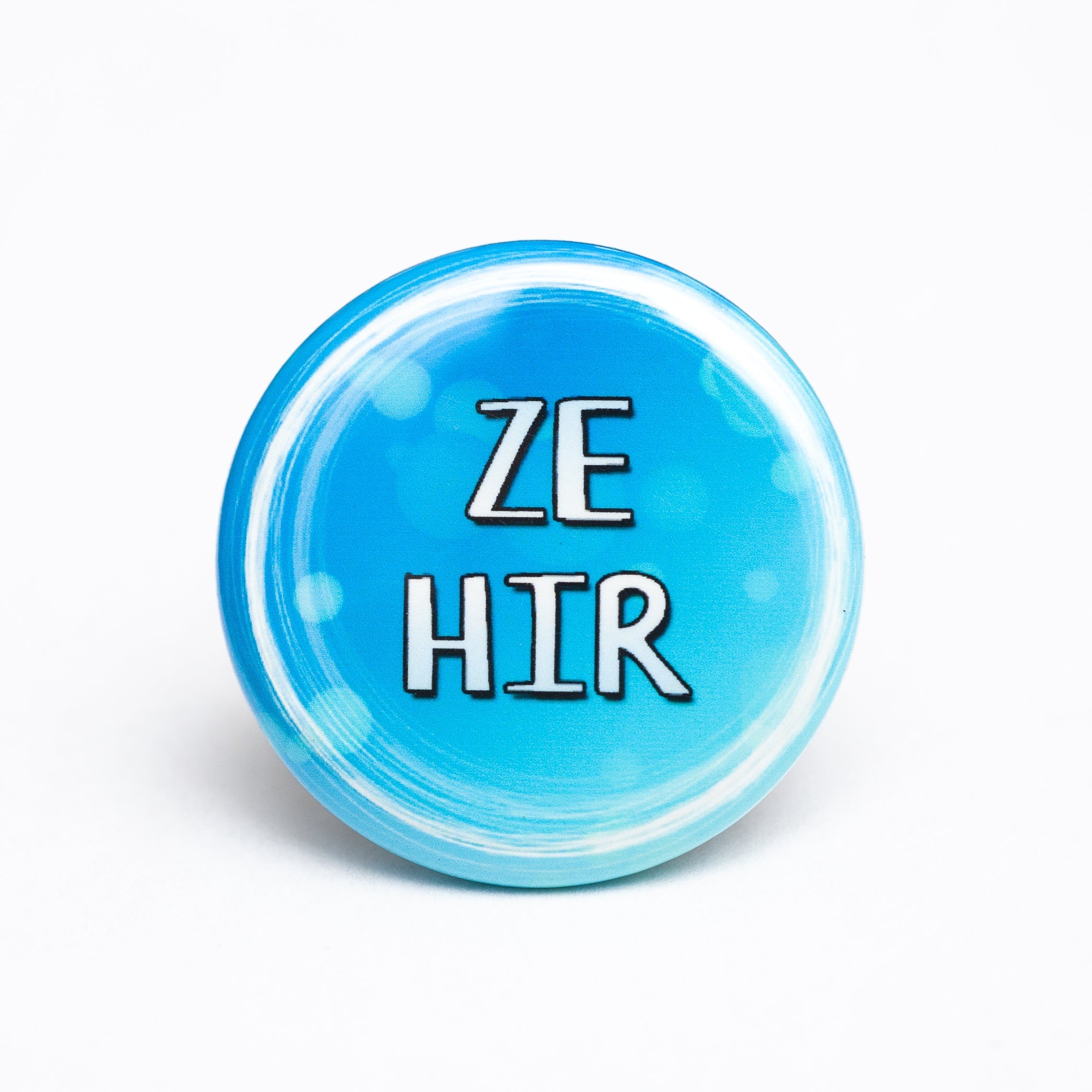 Ze/hir pronoun buttons