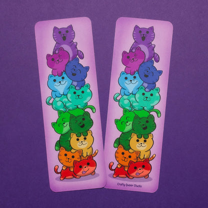 Cat Stack bookmark