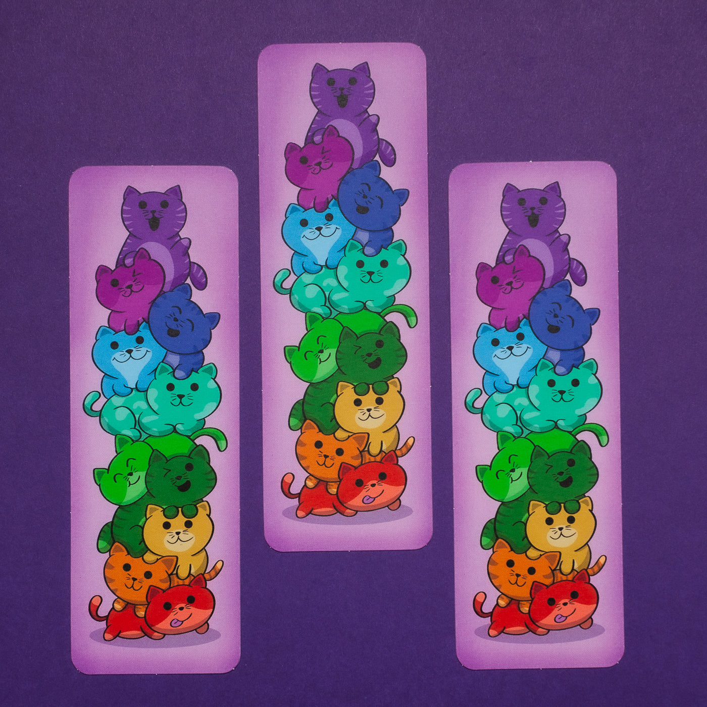 Cat Stack bookmark