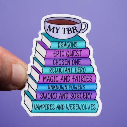My TBR Fantasy sticker