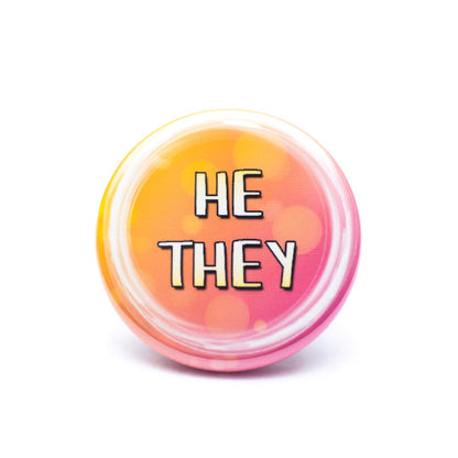 lgbtq he they pronoun buttons