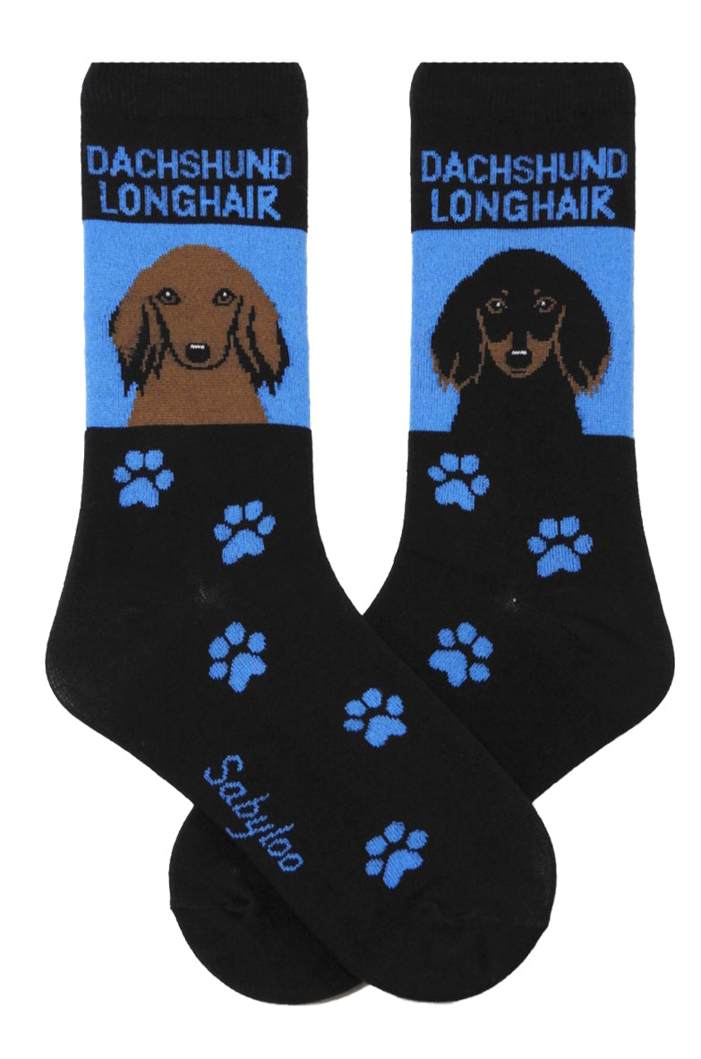Dachshund Long Hair Dog Socks